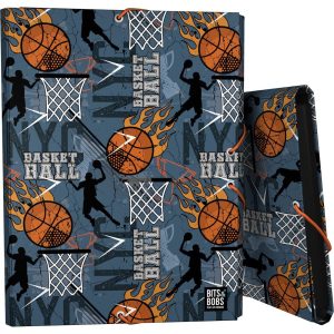 CARPETA 3 SOLAPAS FORRADA B&B BASKETBALL 26
