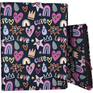 CARPETA 3 SOLAPAS FORRADA B&B CUTE 26